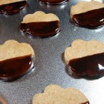 Carob Dipped Dog Biscuits 