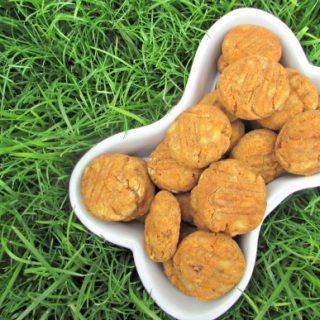 (wheat, gluten and dairy-free, vegan, vegetarian) sweet potato banana dog treat/biscuit recipe