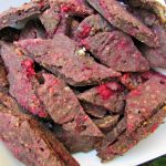 (wheat, gluten and grain-free) raspberry bacon parmesan dog treat/biscuit recipe