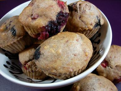 Berry Good Dog Muffins 