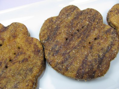 Pumpkin Carob Dog Treats DoggyDessertChef.com