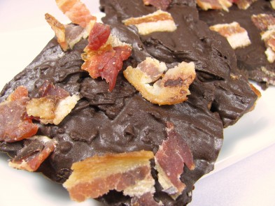 Carob Covered Bacon Dog Treat DoggyDessertChef.com