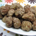 Parmesan Mini Meatballs Dog Treat Recipe