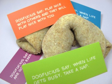 Fortune Cookie Dog Treat/Biscuit Recipe