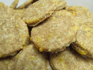 Easy Cheesy Dog Treat/Biscuit Recipe