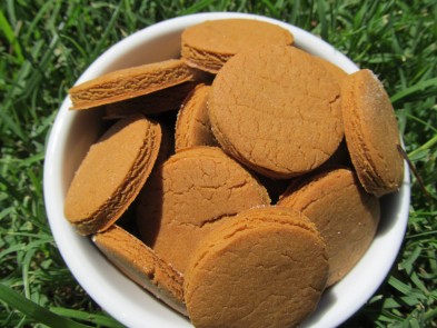 (Gluten-Free) Peanut Butter Molasses Dog Treat/Biscuit Recipe