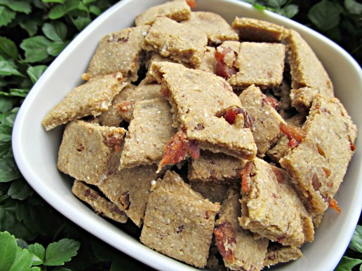 (gluten-free) apple bacon dog treat/biscuit recipe