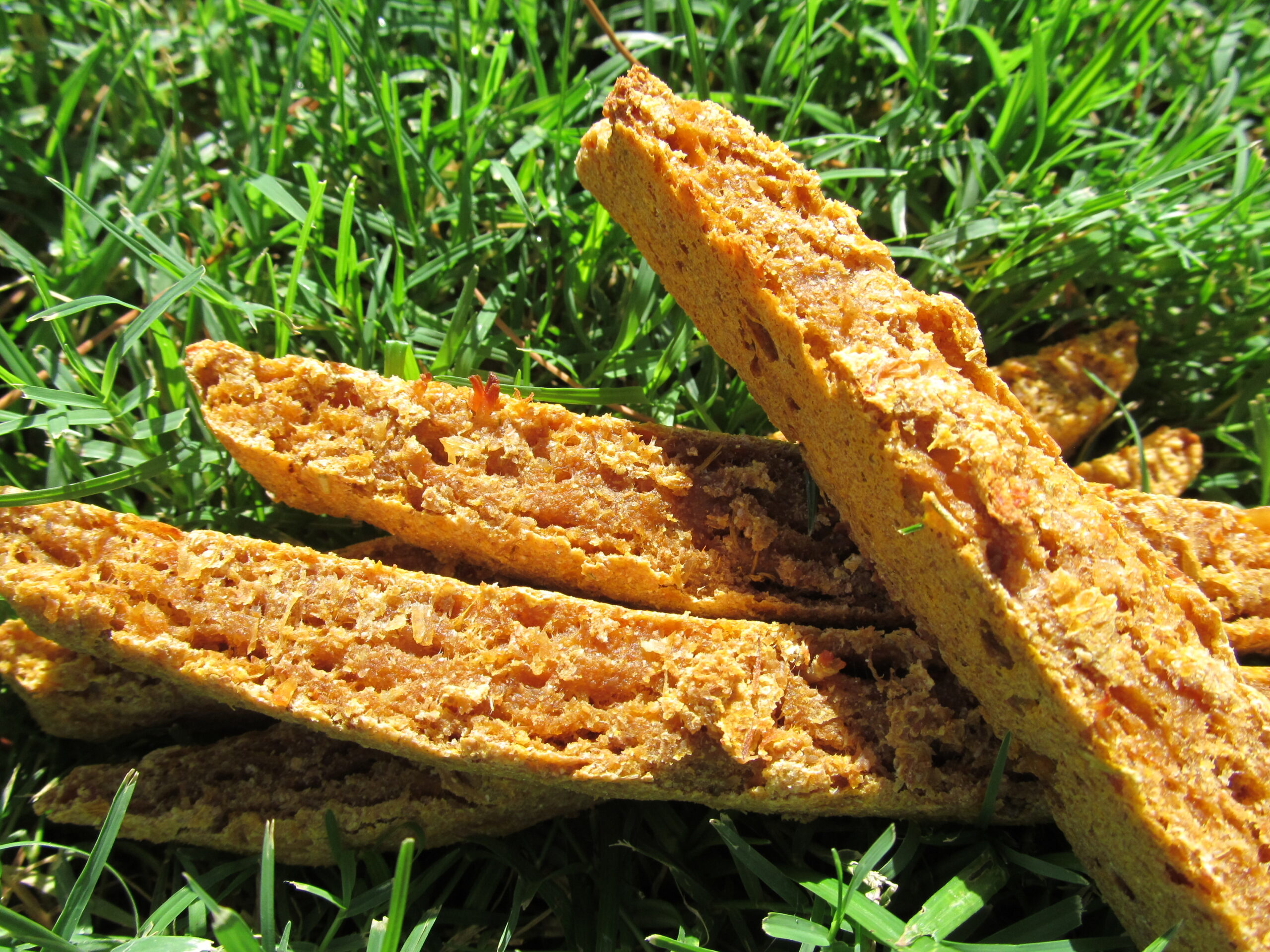 sweet potato chicken biscotti dog treat/biscuit recipe