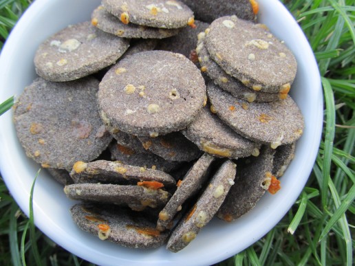 (wheat, grain and gluten-free) rosemary cheddar dog treat/biscuit recipe