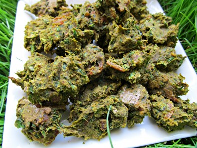 bacon kale pumpkin dog treat recipe