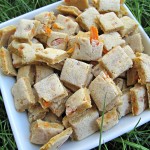 (dairy, wheat and gluten-free, vegan , vegetarian) carrot banana dog treat/biscuit recipe