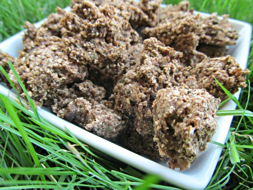 (dairy and wheat-free) strawberry mint beef liver dog treat/biscuit recipe 