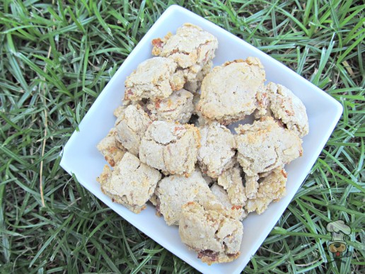 (wheat-free) bacon chicken mini-biscotti dog treat/biscuit recipe
