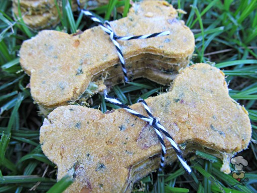 (wheat, gluten and dairy-free, vegan, vegetarian) sweet potato kale dog treat/biscuit recipe