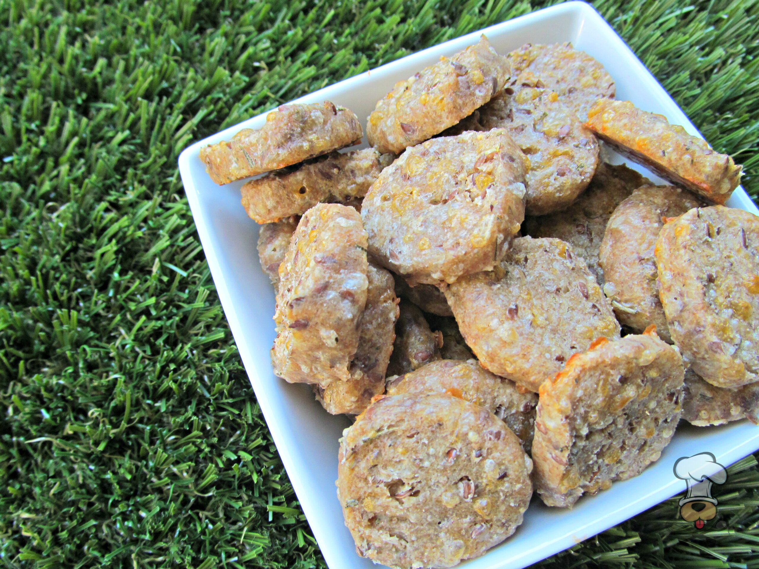 (wheat-free) flax & cheese dog treat/biscuit recipe