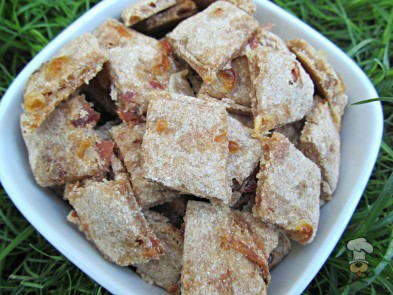 (wheat-free) apple bacon swiss dog treat/biscuit recipe