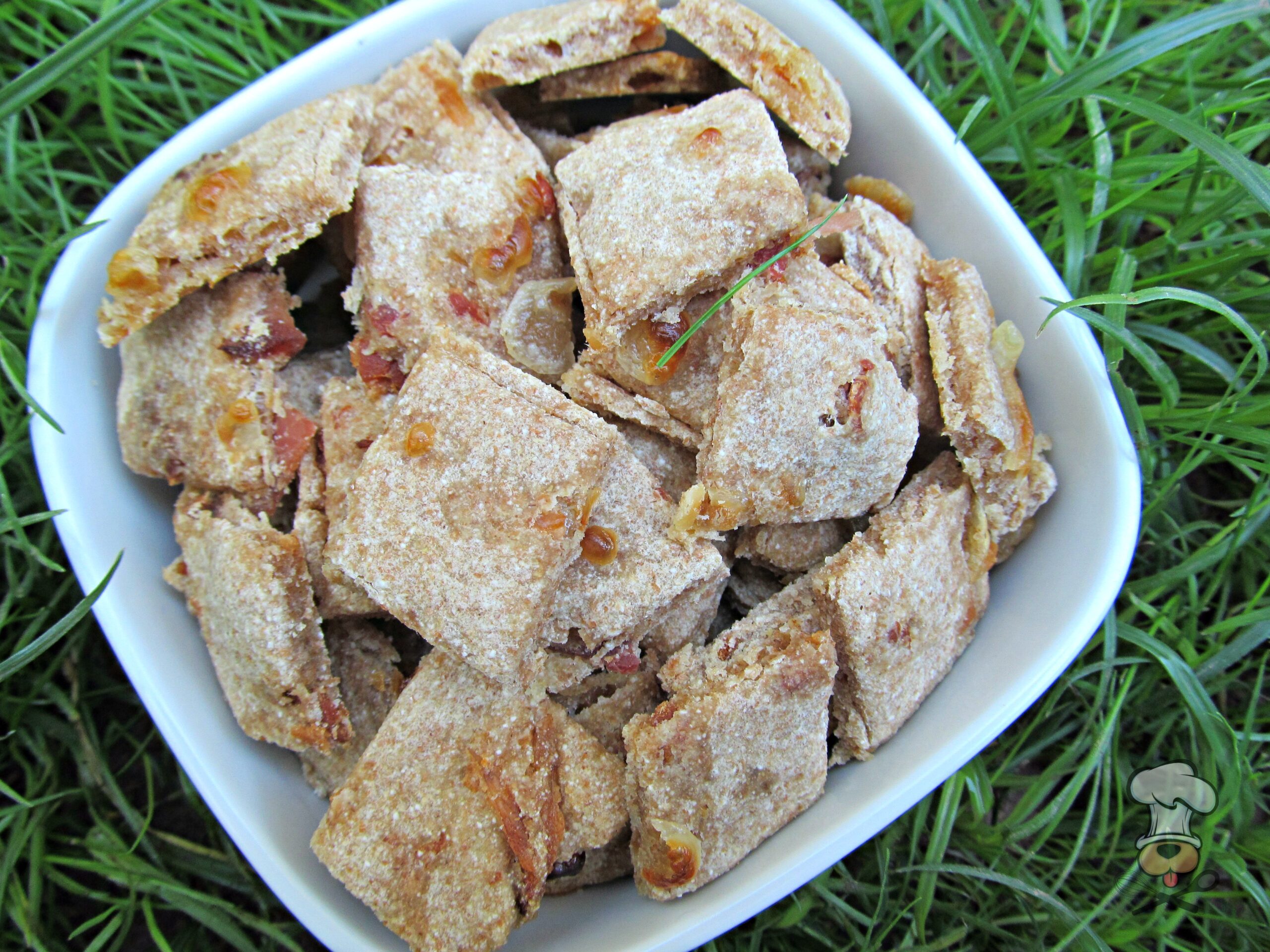 (wheat-free) apple bacon swiss dog treat/biscuit recipe