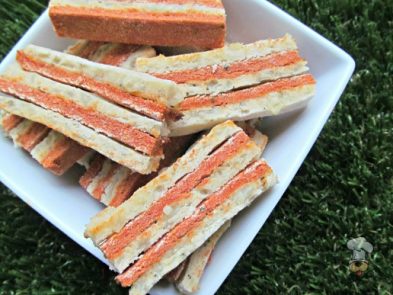 (wheat and gluten-free) tomato swiss parmesan dog treat/biscuit recipe