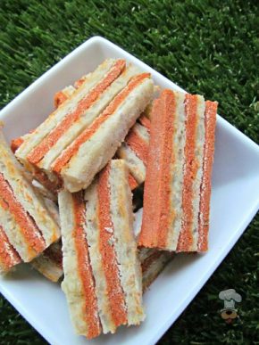 (wheat and gluten-free) tomato swiss parmesan dog treat/biscuit recipe