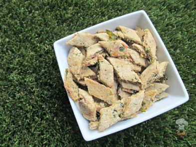 (wheat and dairy-free) apple bacon kale dog treat/biscuit recipe