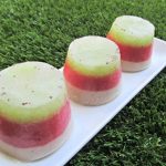 (wheat, grain, gluten and dairy-free, vegan, vegetarian) kiwi strawberry banana ice dog treat recipe