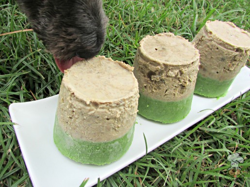 (wheat, gluten and grain-free) frozen chicken liver kale dog treat recipe