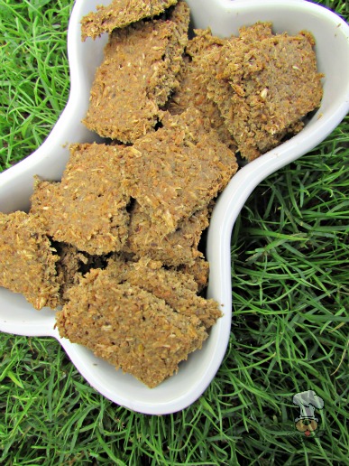 liver cantaloupe dog treat/biscuit recipe
