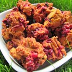 (wheat, gluten and dairy-free, vegan, vegetarian) raspberry pumpkin dog treat/biscuit recipe