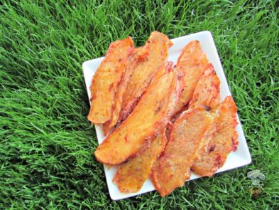 (dairy, gluten, grain and wheat-free) rosemary beet chicken jerky dog treat recipe