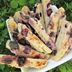 (wheat and gluten-free) blueberry bacon biscotti dog treat recipe
