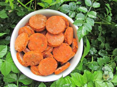 (wheat and gluten-free) turkey tomato basil dog treat/biscuit recipe