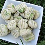 (wheat and gluten-free) broccoli goat cheese dog treat/biscuit recipe