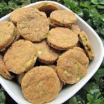 (dairy-free, vegan and vegetarian) peanut butter zucchini dog treat/biscuit recipe