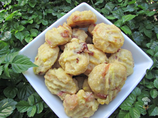 (wheat and gluten-free) pineapple bacon chicken dog treat/biscuit recipe
