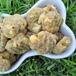 (wheat-free) cucumber parmesan chicken dog treat/biscuit recipe