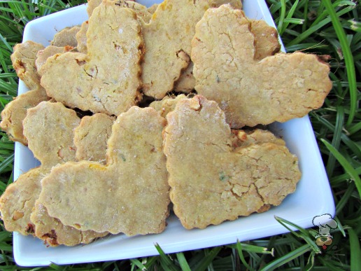 (dairy, gluten and wheat-free) mango peanut butter dog treat/biscuit recipe