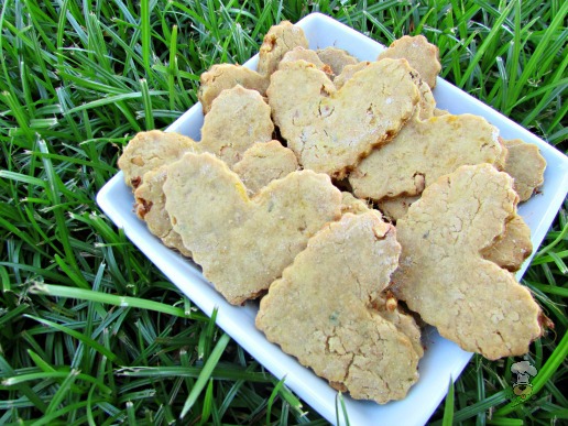 (dairy, gluten and wheat-free) mango peanut butter dog treat/biscuit recipe