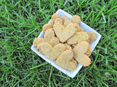 (dairy, gluten and wheat-free) mango peanut butter dog treat/biscuit recipe
