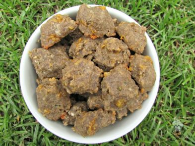 cheesy crickets dog treat/biscuit recipe