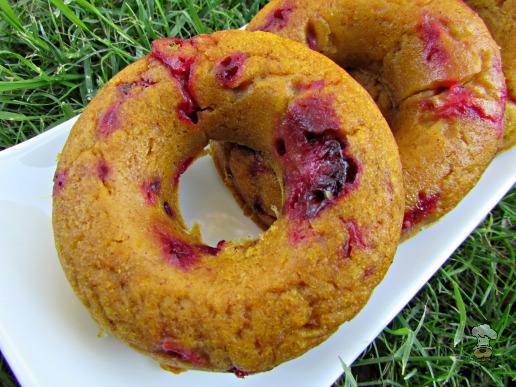 (wheat and gluten-free) pumpkin blackberry donuts dog treat recipe