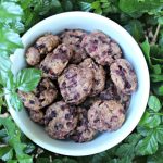 (wheat and dairy-free) blackberry peanut butter dog treat/biscuit recipe