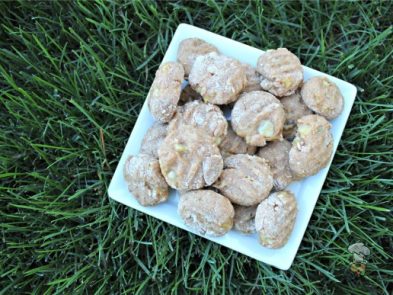 (wheat and dairy-free) rosemary banana dog treat/biscuit recipe