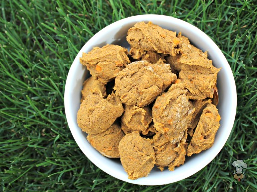 (wheat, gluten, grain and dairy-free) sweet potato pumpkin dog treat/biscuit recipe
