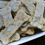 (wheat and gluten-free) cheese and parsley dog treat/biscuit recipe