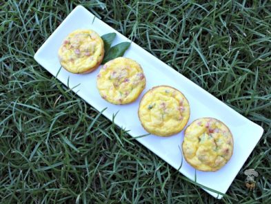(wheat, gluten and grain-free) bacon & cheese mini-quiche dog treat recipe