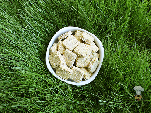 (wheat and dairy-free, vegan, vegetarian) maple cinnamon squash dog treat/biscuit recipe