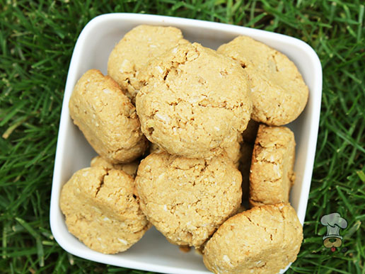 (wheat and dairy-free) sunflower peanut butter dog treat recipe