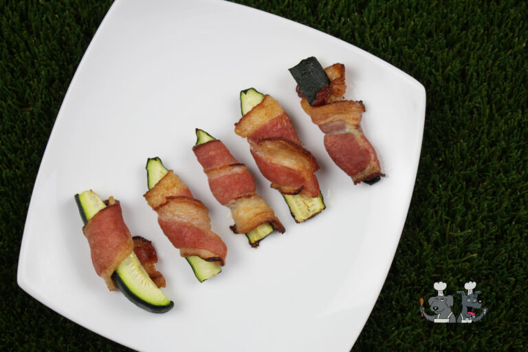 bacon wrapped zucchini