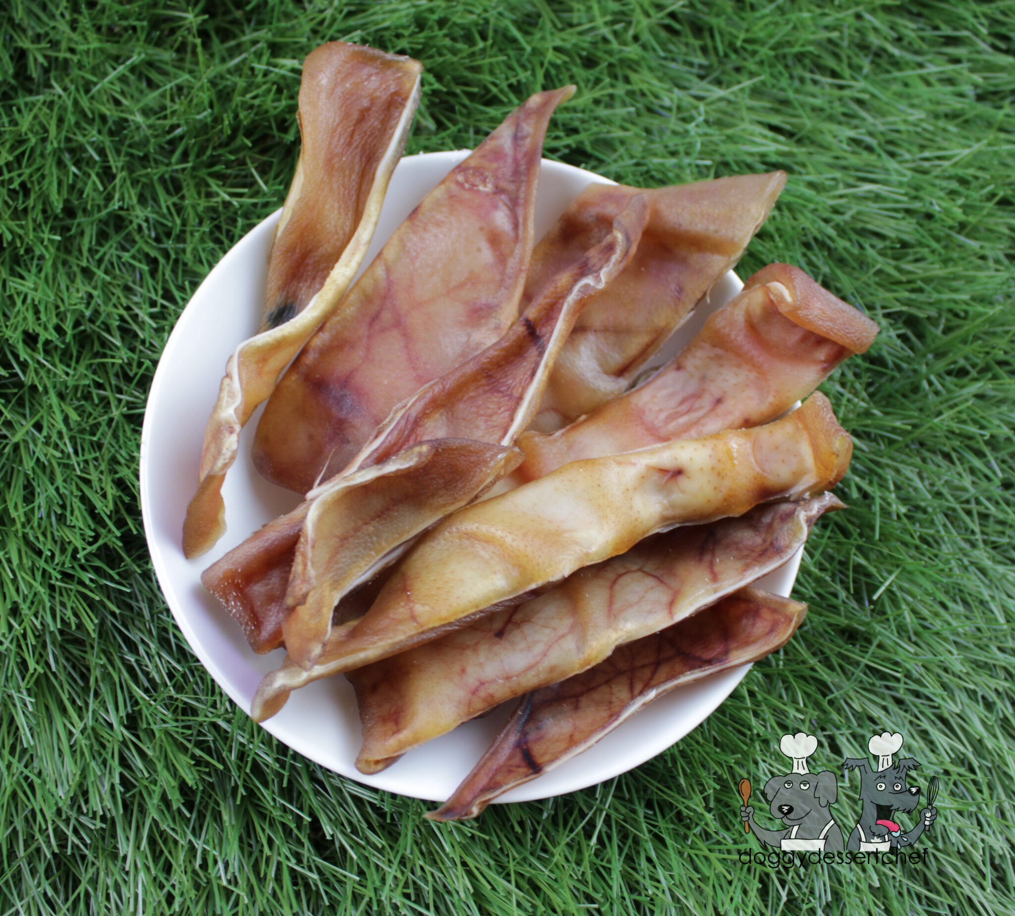 dehydrated pig ears Doggy Dessert Chef