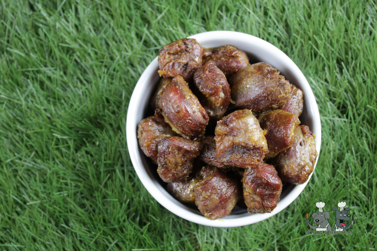 Air-Fried Duck Gizzards Dog Treat Recipe